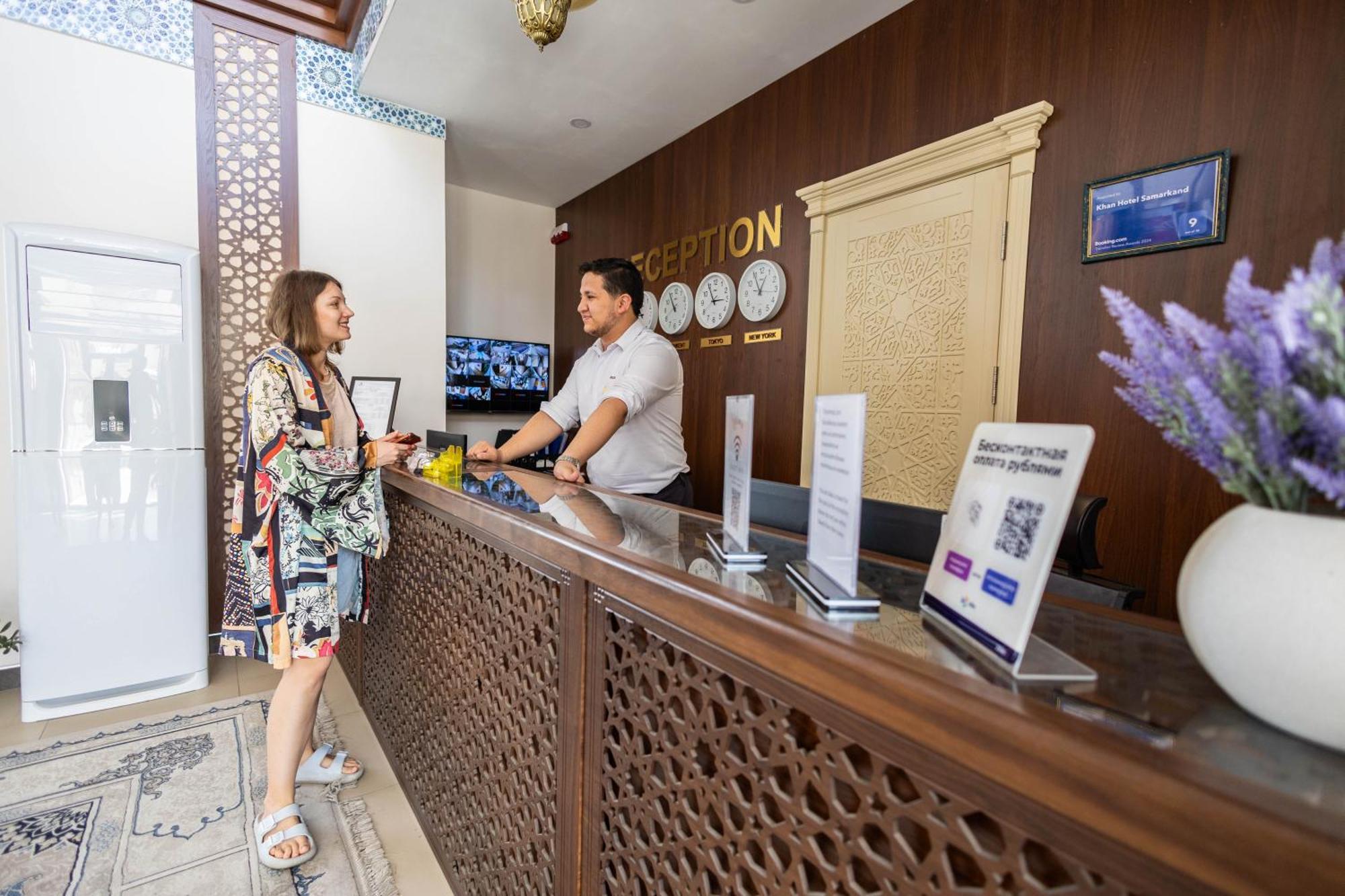 Khan Hotel Semerkant Dış mekan fotoğraf