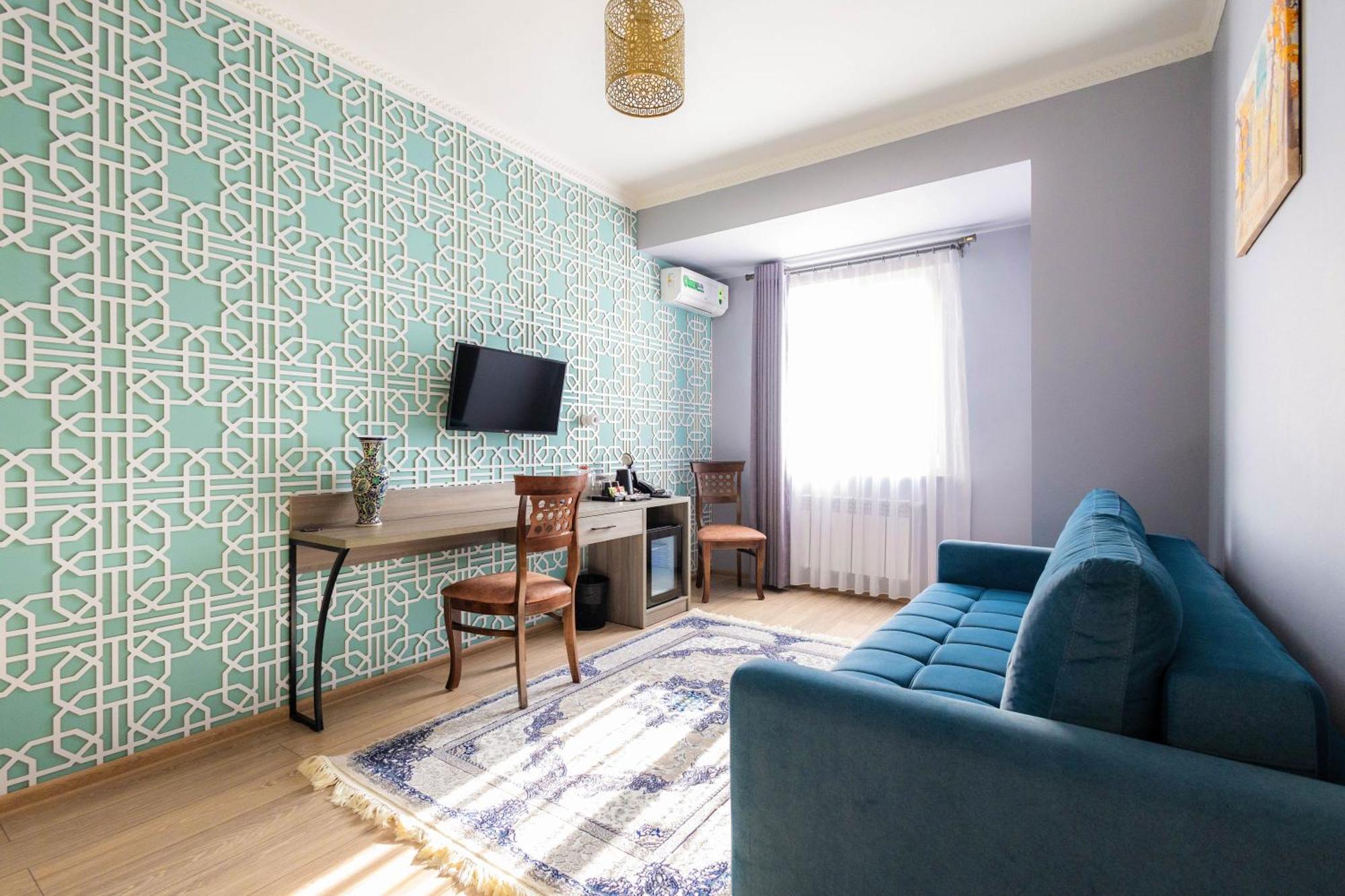 Khan Hotel Semerkant Oda fotoğraf
